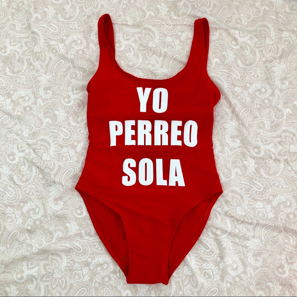 YO PERREO SOLA Bad Bunny music song swimsuit